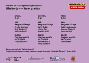 „LiTeritorija“ slavi jubilej: Deseto izdanje festivala u znaku teme „Izvan granica“