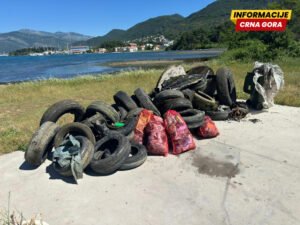 Volonteri i političar čistili Tivatski akvatorijum u ekološkoj akciji