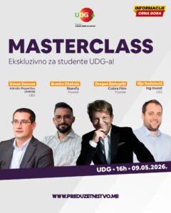 Eksluzivna UDG Masterclass serija