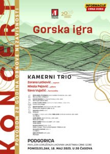 “Gorska igra” u Podgorici i Pljevljima