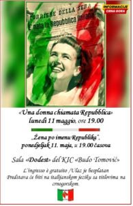 Novo sjećanje na Italiju prikazano kroz predstavu 'Žena po imenu Republika'