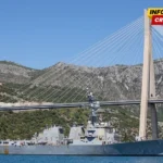 U Dubrovnik stigao američki ratni brod koji je učestvovao u napadima na Iran