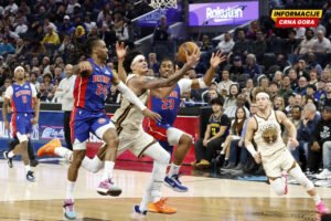 Detroit rutinski do polufinala – Orlando nemoćan bez Vagnera