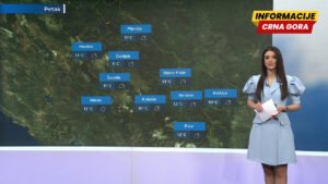 Sjeverni vjetar, temperatura do 23 stepena
