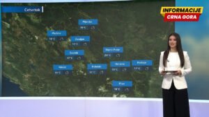 Sjutra promjenljivo oblačno sa sunčanim intervalima
