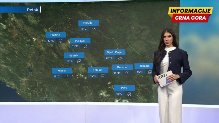 Promjenljivo vremeno sa povremenim kišama i pljuskovima