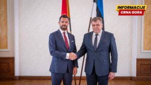 Milatović i Husar: Estonija podržava evropski put Crne Gore i ratifikaciju pristupnog ugovora