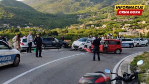 Udes na putu Budva – Cetinje, saobraćaj normalizovan