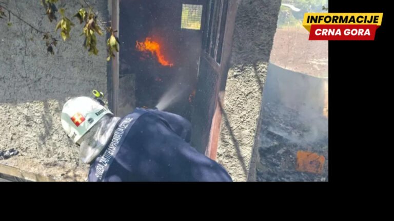 Požar u Markovini, izgorio gornji sprat kuće