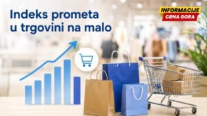 Monstat: Robni promet u trgovini na malo se razlikuje u različitim kategorijama