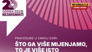 Suštinske promjene i politička volja ključni za uspješnu reformu pravosuđa