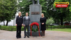 Gradonačelnik Mujović položio vijenac na spomenik za Marka Miljanova