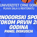 Crnogorski sport: iskustva i vizija za budućnost na panelu 25. maja
