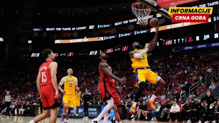 Lebron nije dozvolio sedmu: Lejkersi pregazili Hjuston i zakazali duel sa Oklahomom