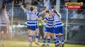 Fudbalerke Budućnosti goleadom do šampionskog slavlja, šest pogodaka Angeline Drešaj