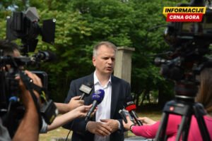 Izbor Srđana Perića direktno na TV Informacije CG