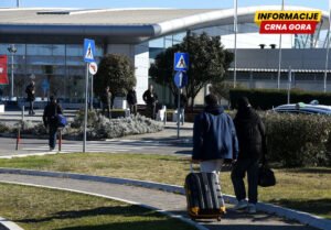 ACG: Zbog zabrane drumskog saobraćaja ka i sa Aerodroma Podgorica, putnici da dođu ranije
