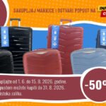Sakupljanje markica: Osvojite 50% popust na Traveler kofere