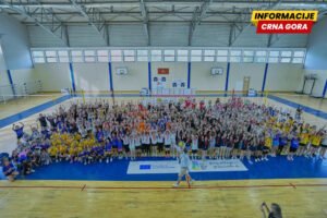 OSCG podijelio medalje za preko 700 dječaka i djevojčica: Uspješno završena 9. sezona projekta „Mini odbojka“