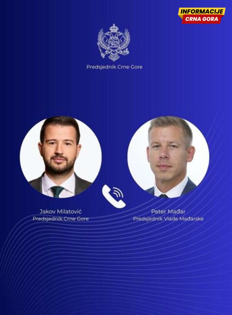 Milatović razgovarao sa Mađarom: Istaknut značaj ekonomske saradnje i mađarske podrške evropskom putu Crne Gore
