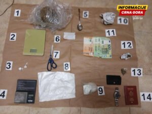 UP: U pretresima objekata povezanih sa Zvicerom i njegovom OKG uhapšena jedna osoba, oduzeti droga, oružje i vozila