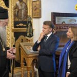 Makron posjetio Cetinjiski manastir, Joanikije mu poklonio repliku “Podgoričke čaše”