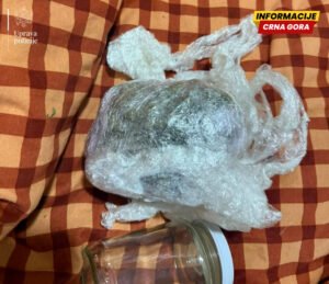 Policija u Podgorici zaplijenila marihuanu i kokain, uhapšene dvije osobe