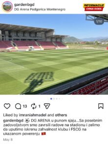 Trava stigla, dozvola upitna: Nadležni ćute o tome kakav je status stadiona “DG arena”