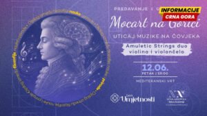 „Mocart na Gorici” u petak u Mediteranskom vrtu