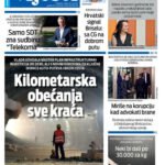 Naslovna strana “Informacije CG” za 10. jun 2026.