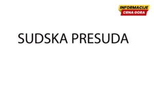 Objava presude