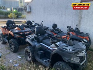 UP: Ulcinjski policajci iz saobraćaja isključili četiri kvad vozila, četiri osobe počinile više prekršaja