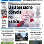 Naslovna strana “Informacije CG” za 11. jun 2026. godine