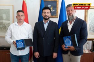 Jovanović uručio zahvalnice Radanoviću i Barčiću: “Hrabrost, odlučnost i nesebičnost su presudni u spašavanju života”