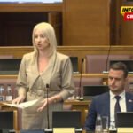 Gorčević: Nijesam zadovoljna dinamikom usvajanja amandmana na Ustav, Crna Gora će ostati bez 4,6 miliona eura