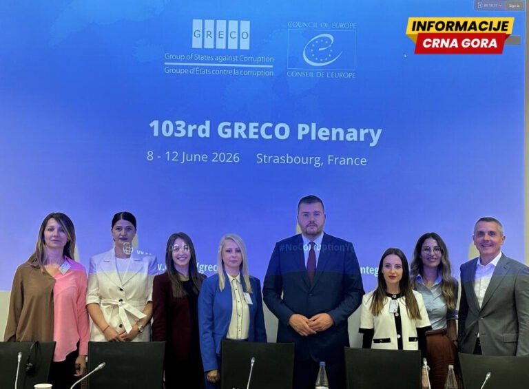 GRECO razmatrao izvještaj o Crnoj Gori: Realizacija prepruka zahtijeva usvajanje ključnih sistemskih propisa
