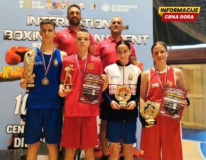 Osam medalja i tri individualna priznanja za Crnu Goru na 10. juniorskom Kupu nacija