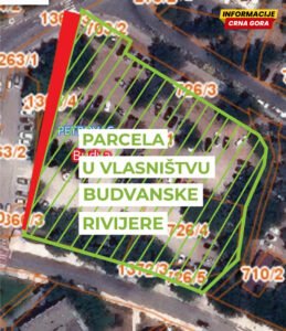 Budvanska rivijera: Parking "kod Volija" u Petrovcu besplatan, pojedinci naplaćuju prolaz preko susjedne parcele