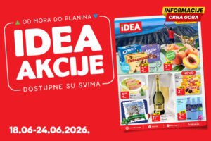 Od mora do planina – IDEA akcije dostupne su svima!