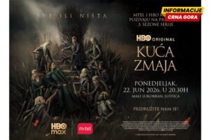 „Kuća zmaja“ pod zvijezdama: MTEL i HBO Max organizuju premijeru na Luštici otvorenu za sve ljubitelje serije