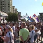 Hiljade građana na protestu u Novom Sadu, Srbija nije Srpska napredna stranka