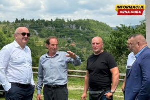 Joković sa saradnicima u Pljevljima, obišli radove na izgradnji Kuće poljoprivrede