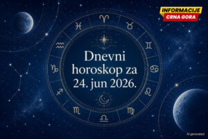 Dnevni horoskop za srijedu, 24. jun 2026.