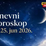 Dnevni horoskop za četvrtak, 25. jun 2026.