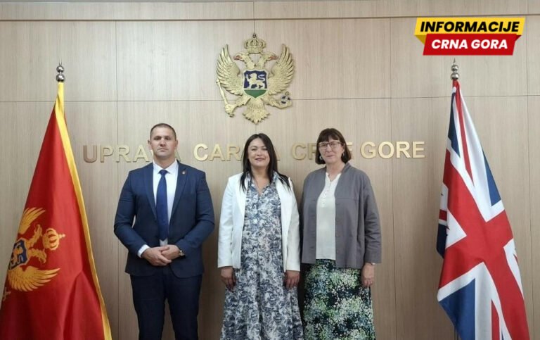Sastanak predstavnika Uprave policije sa britanskim agencijama: Potvrđeno snažno partnerstvo u jačanju bezbjednosti