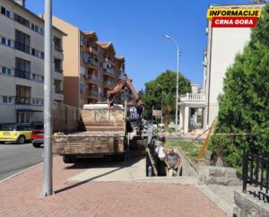 Novi sistem prikupljanja otpada: Komunalno preduzeće Tivat počelo radove na prilagođavanju lokacije