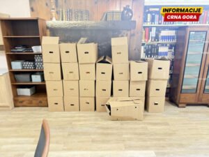 Privremeno zbrinut knjižni fond prve javne biblioteke u Crnoj Gori
