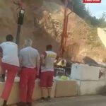 Građevinske mašine u Budvi rade uprkos sezoni