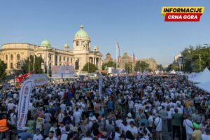 Arhiv javnih skupova: Na skupu SNS-a u Beogradu bilo 32.500 ljudi