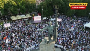 Studentski skup u Kraljevu: Bliži se kraj vladavini SNS, studenti pobjeđuju